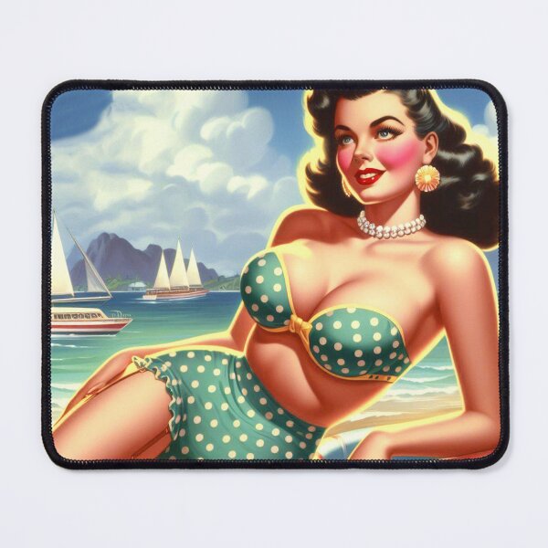 Item preview, Vintsge Summer Pin-up designed and sold by PulpVintage.