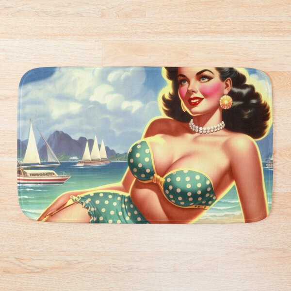 Item preview, Vintsge Summer Pin-up designed and sold by PulpVintage.