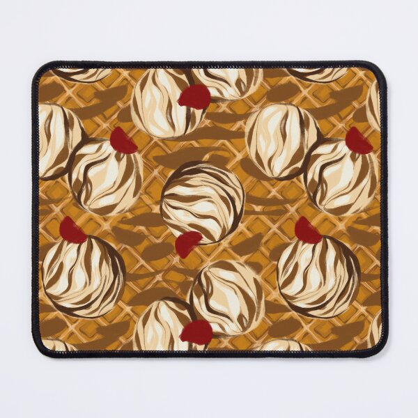 Item preview, Fudge, Vanilla And Waffles - Pattern Repeat designed and sold by Pilar Bidó.