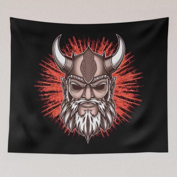 Item preview, Viking head graphic designed and sold by Paul-Place.
