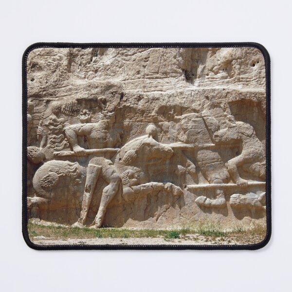 Item preview, Persian Knights Equestrian Relief, Naqsh-e Rostam, Persia, Iran designed and sold by worldways.