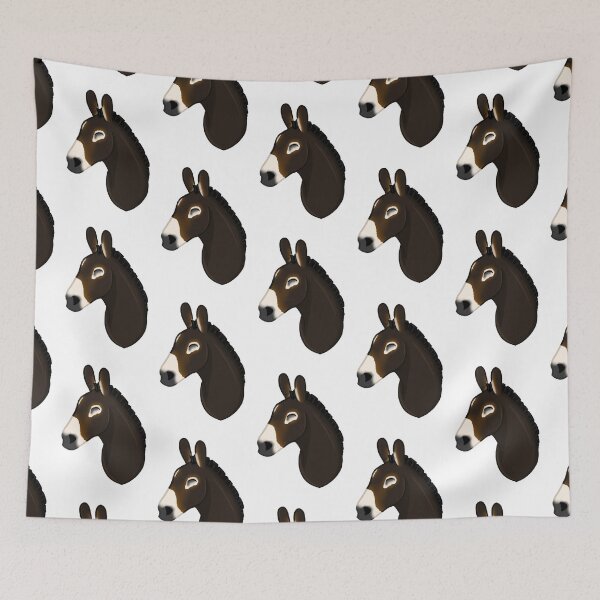 Item preview, Happy mule portrait  designed and sold by Art By Drina.