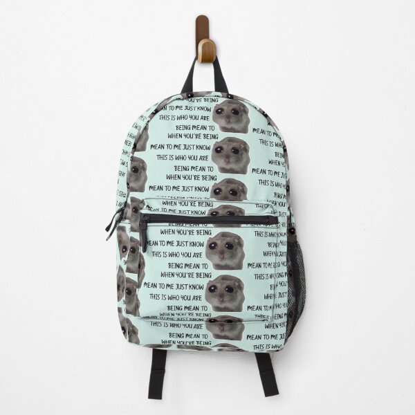 Item preview, Sad Hamster When You're Being Mean to Me Just Know This is Who You Are Being Mean To designed and sold by VerdePlantTees.