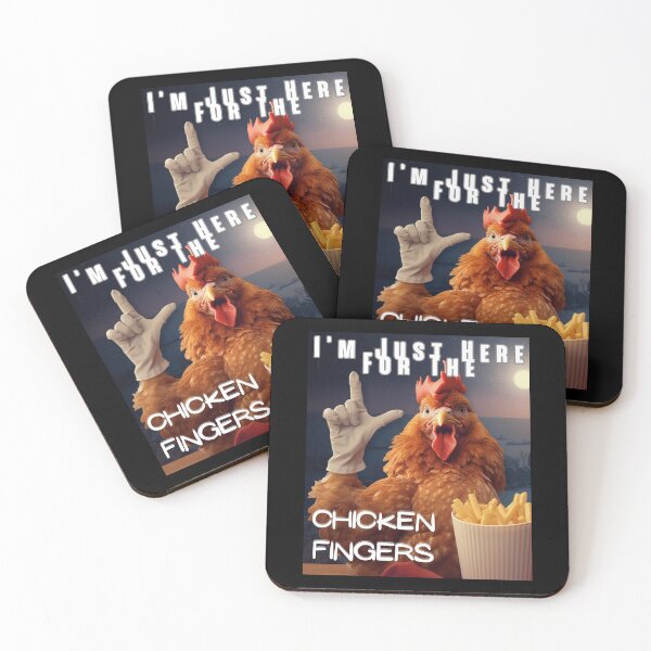 Item preview, I'm Just Here For The Chicken Fingers designed and sold by LuNkyRose.