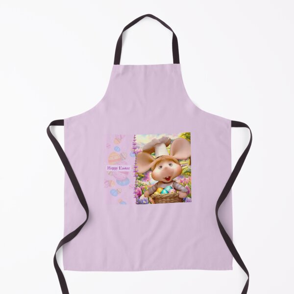 Item preview, Topo Gigio with Spring Flowers and Easter Eggs designed and sold by DreamyEscapism.