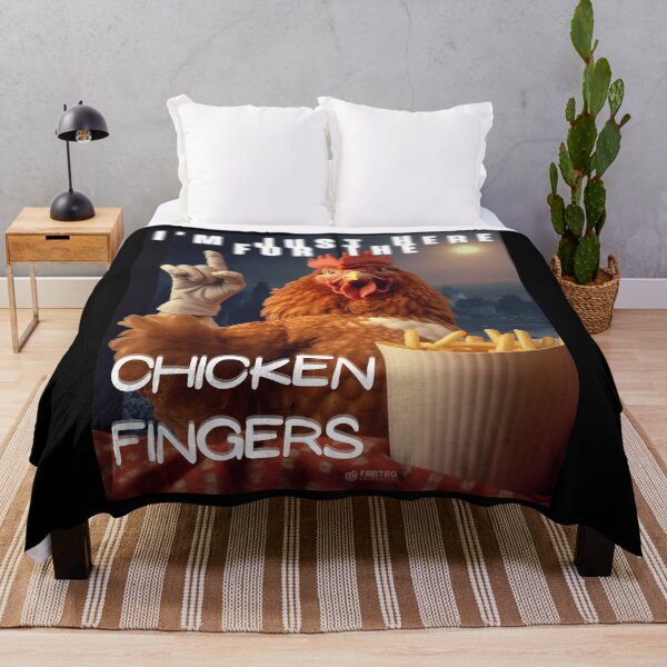 Item preview,  I'm Just Here For The Chicken Fingers designed and sold by LuNkyRose.