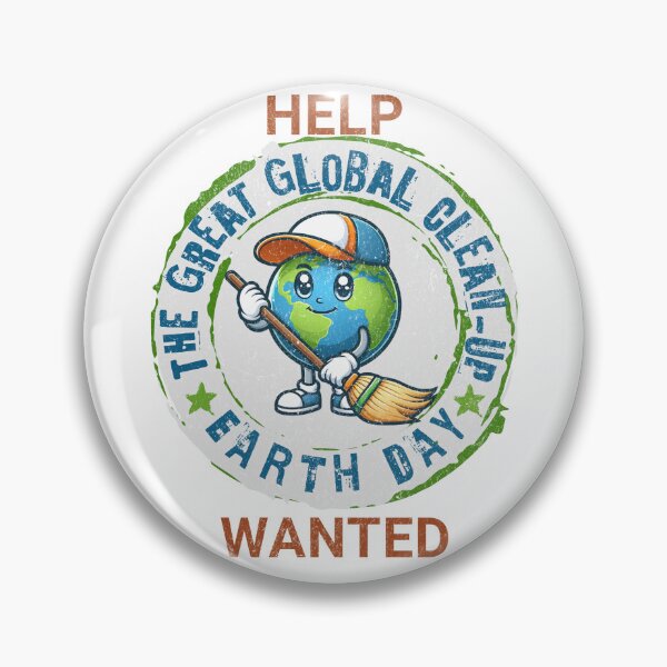 Item preview, Earth Day Great Global Clean Up Help Wanted designed and sold by ZeptepiTrends.