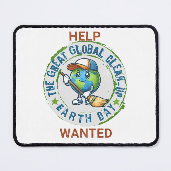 Item preview, Earth Day Great Global Clean Up Help Wanted designed and sold by ZeptepiTrends.