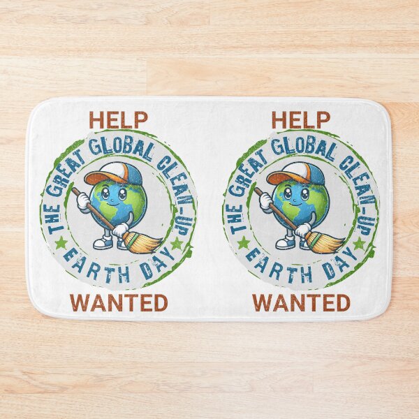 Item preview, Earth Day Great Global Clean Up Help Wanted designed and sold by ZeptepiTrends.