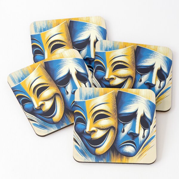 Item preview, Tears and laughter designed and sold by Cerberus-Art.