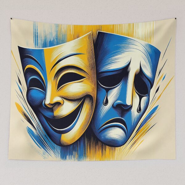 Item preview, Tears and laughter designed and sold by Cerberus-Art.