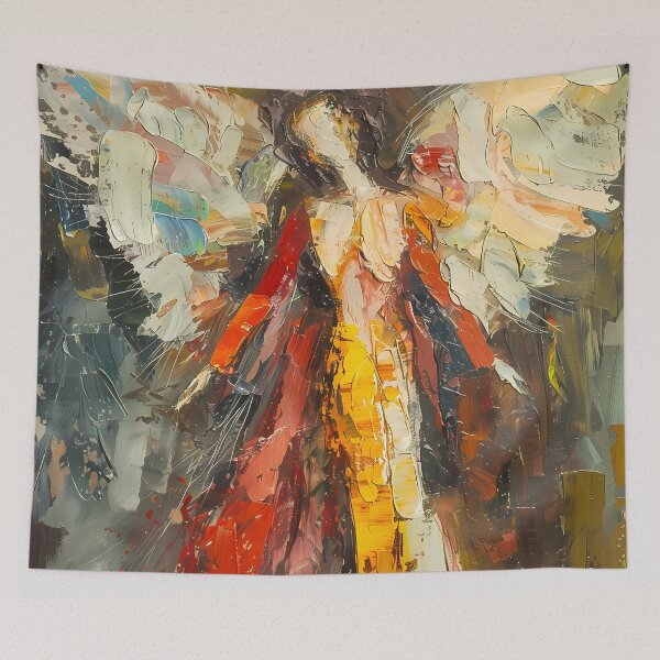 Item preview, Abstract Vision of a Biblical Angel designed and sold by LivingArtClips.
