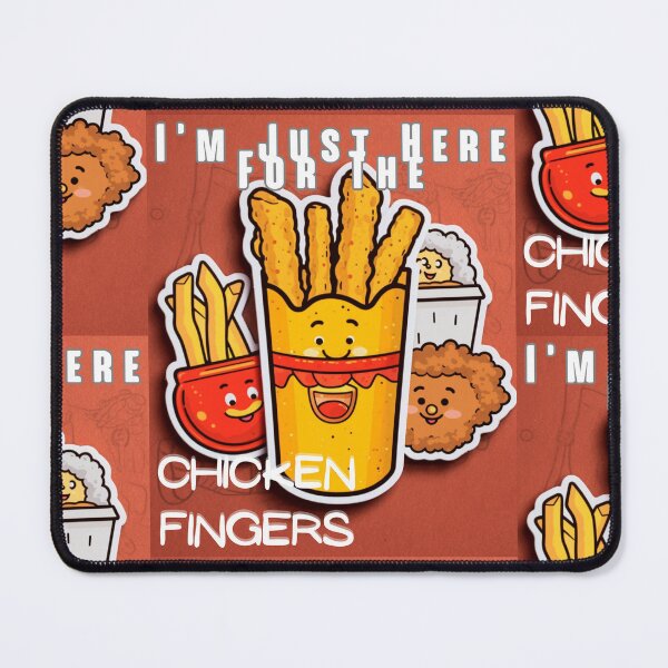 Item preview, I'm Just Here For The Chicken Fingers designed and sold by LuNkyRose.