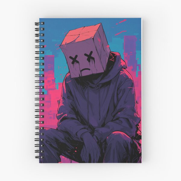 Item preview, Sad Box Head designed and sold by Cratbat.