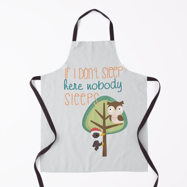 Item preview, Baby T-shirt If I don't sleep, here nobody sleeps! designed and sold by amahechoamano.