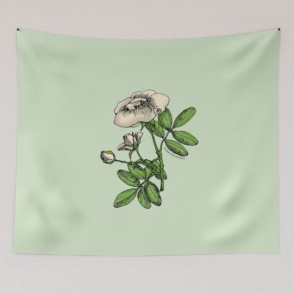 Item preview, Cream High-Centered Rose Bloom Single 1-7 Petals Almost Flat designed and sold by Rachael Taylor.
