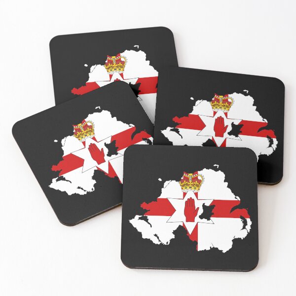 Item preview, Flag Map of Northern Ireland designed and sold by Seorai.