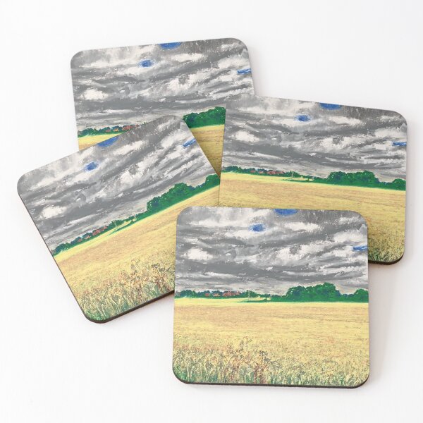 Item preview, Gathering Clouds Over the Golden Corn designed and sold by Catherine Holland.