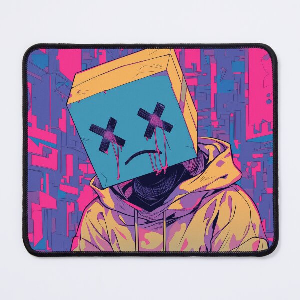 Item preview, Sad Box Head designed and sold by Cratbat.