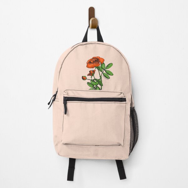 Item preview, Orange High-Centered Rose Bloom Single 1-7 Petals Almost Flat designed and sold by Rachael Taylor.