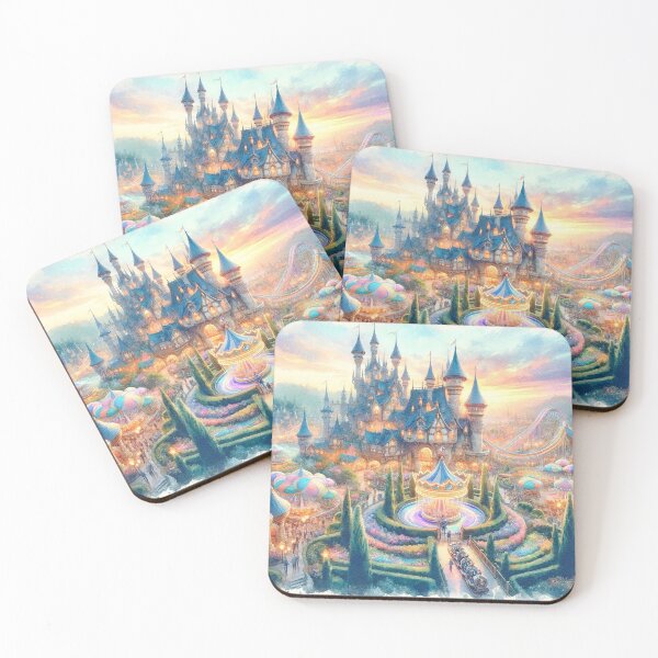 Item preview, Fantastic castle horizon designed and sold by Cerberus-Art.