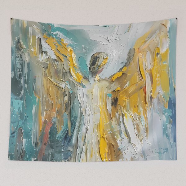 Item preview, Abstract Essence of a Biblical Angel designed and sold by LivingArtClips.