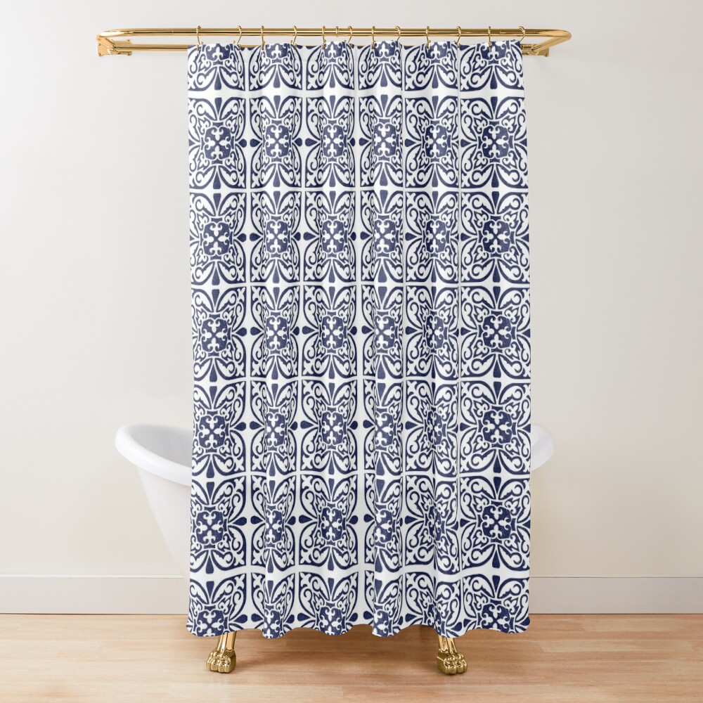 trellis shower curtain