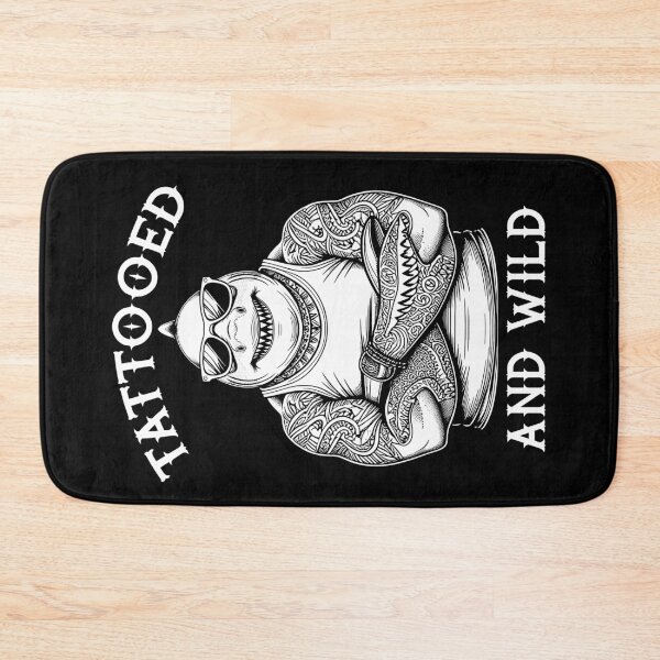 Item preview, Tattooed And Wild Funny Inked Shark Animal Tattoo Lover designed and sold by GrandeDuc.