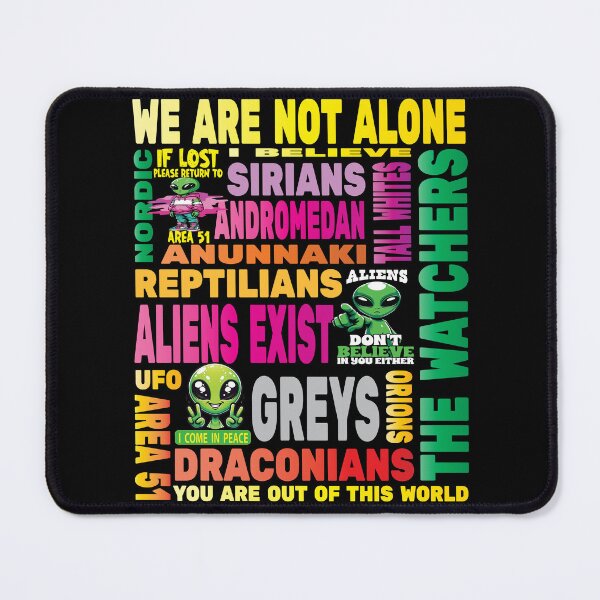 Item preview, Aliens UFO Extraterrestrial Conspiracy I Want To Believe Area 51 Roswell designed and sold by angy2017.