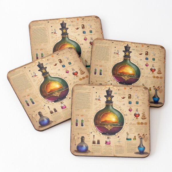 Aperçu de l'œuvre Un guide des potions 28 créée et vendue par FeatheredWolf.