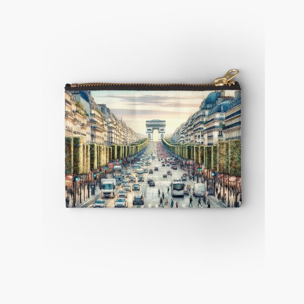 Item preview, Morning mood on the Champs-Élysées designed and sold by Cerberus-Art.