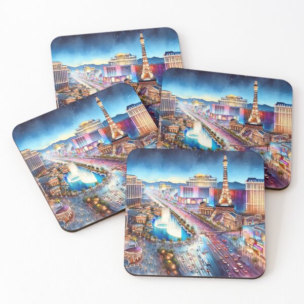 Item preview, Las Vegas at night designed and sold by Cerberus-Art.