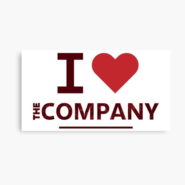 Item preview, I Heart the Company designed and sold by Holly M Backus.