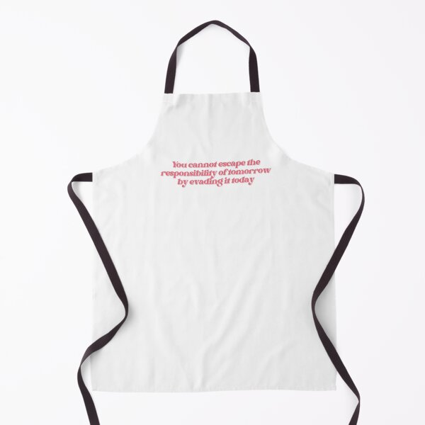 Item preview, Abraham Lincoln Quote On Responsibility, Typography Pink Cursive designed and sold by WatermelonPink.