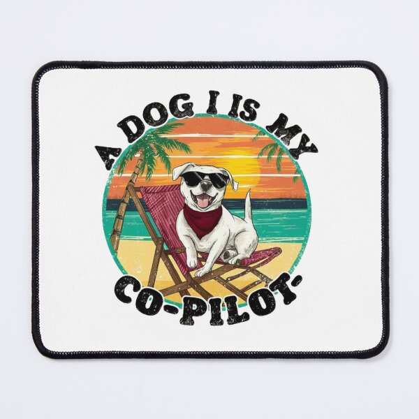 Item preview,  A dog is my copilot ,Dog lover ,gift idea  designed and sold by masteryStore.