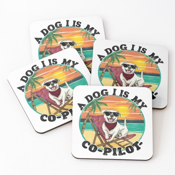 Item preview,  A dog is my copilot ,Dog lover ,gift idea  designed and sold by masteryStore.