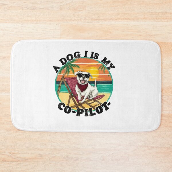 Item preview,  A dog is my copilot ,Dog lover ,gift idea  designed and sold by masteryStore.