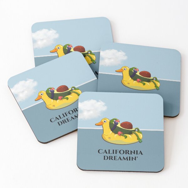 Item preview, California Dreamin' Todd the Avocado designed and sold by WaitIsThisArt.