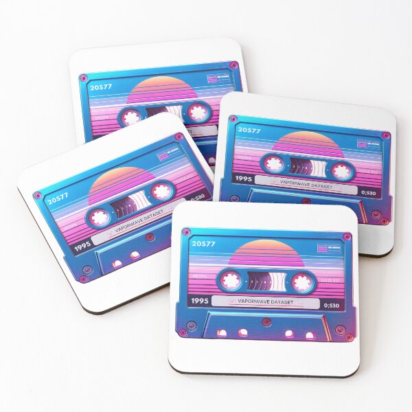 Item preview, Blue and Pink Vaporwave Cassette designed and sold by FrostyTreats.