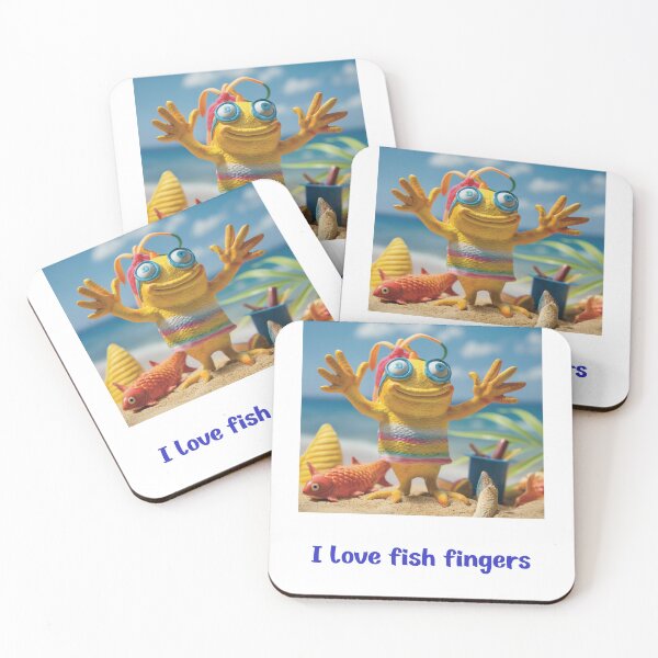 Item preview, Fin-tastic Love: This Fish is Finger-Lickin' Good! designed and sold by clecticuk.