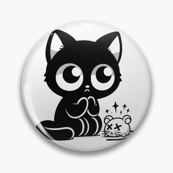 Item preview, Black Cat's Mouse Mishap designed and sold by FunPussyHouse.