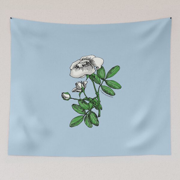 Item preview, White High-Centered Rose Bloom Single 1-7 Petals Almost Flat designed and sold by Rachael Taylor.