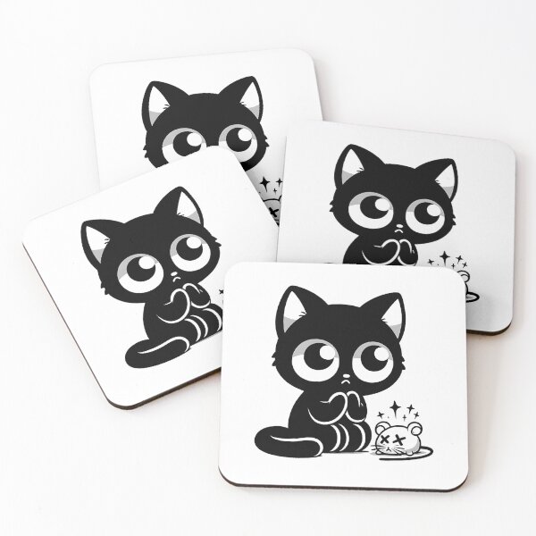 Item preview, Black Cat's Mouse Mishap designed and sold by FunPussyHouse.