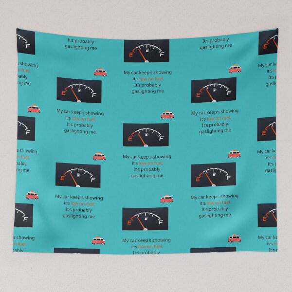 Item preview, Empty Promises: This Gas Gauge is on Thin Ice (and Low on Fuel) designed and sold by clecticuk.