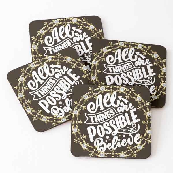 Item preview, Golden Elegance: Calligraphic Motivational Art" designed and sold by Ace Apparel  Attire.