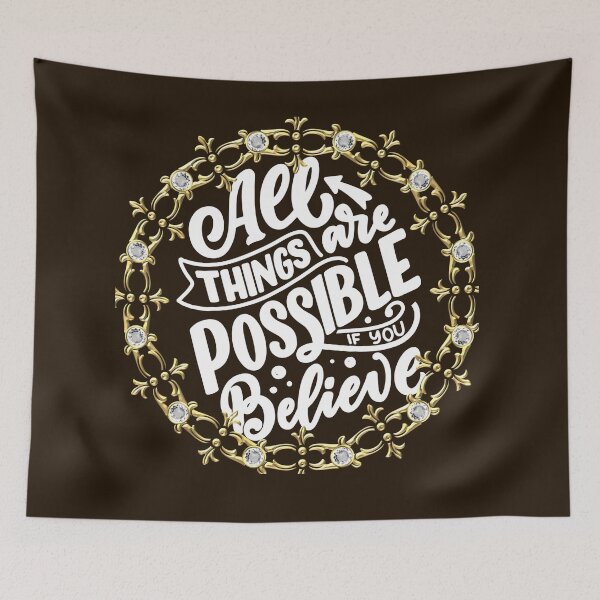 Item preview, Golden Elegance: Calligraphic Motivational Art" designed and sold by Ace Apparel  Attire.
