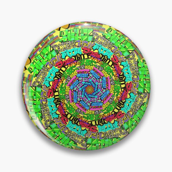 Item preview, Graffiti Letters Mandala designed and sold by thicc216.