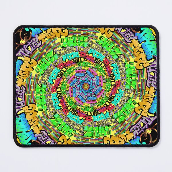 Item preview, Graffiti Letters Mandala designed and sold by thicc216.