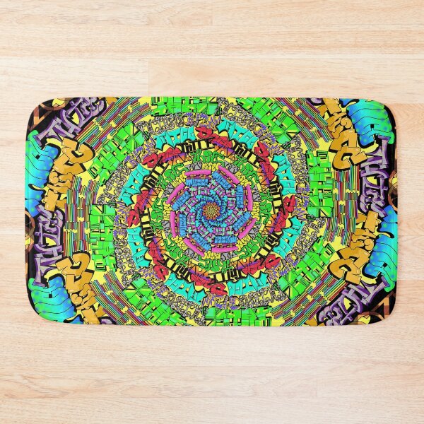 Item preview, Graffiti Letters Mandala designed and sold by thicc216.