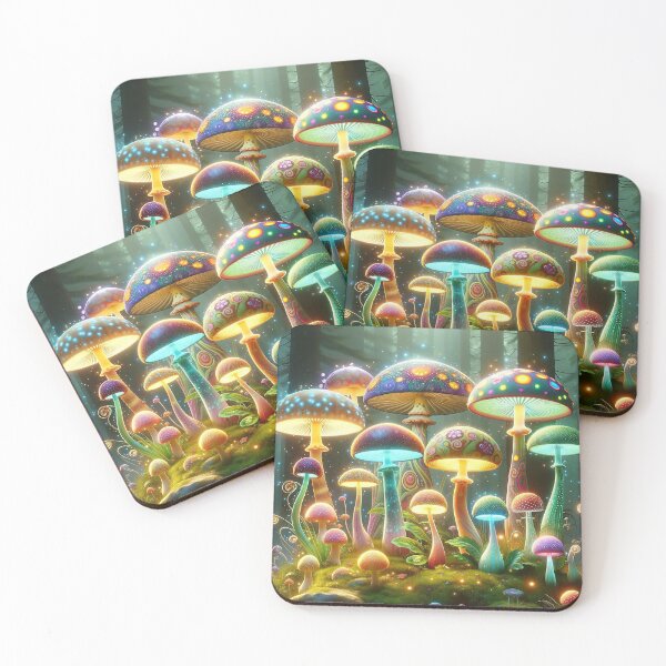 Item preview, Enchanted mushroom forest designed and sold by Cerberus-Art.